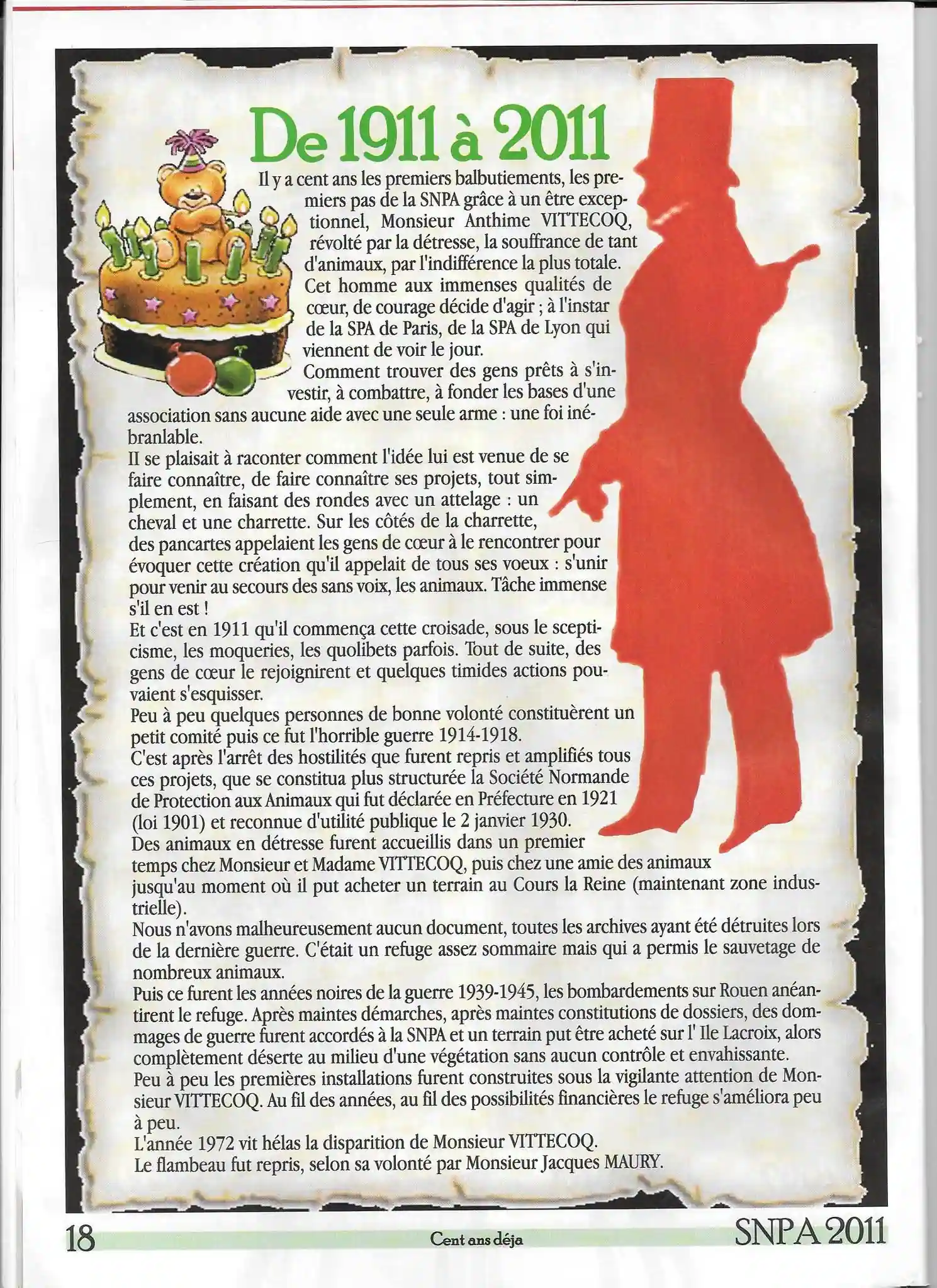 Photo historique SNPA — affiche ancienne